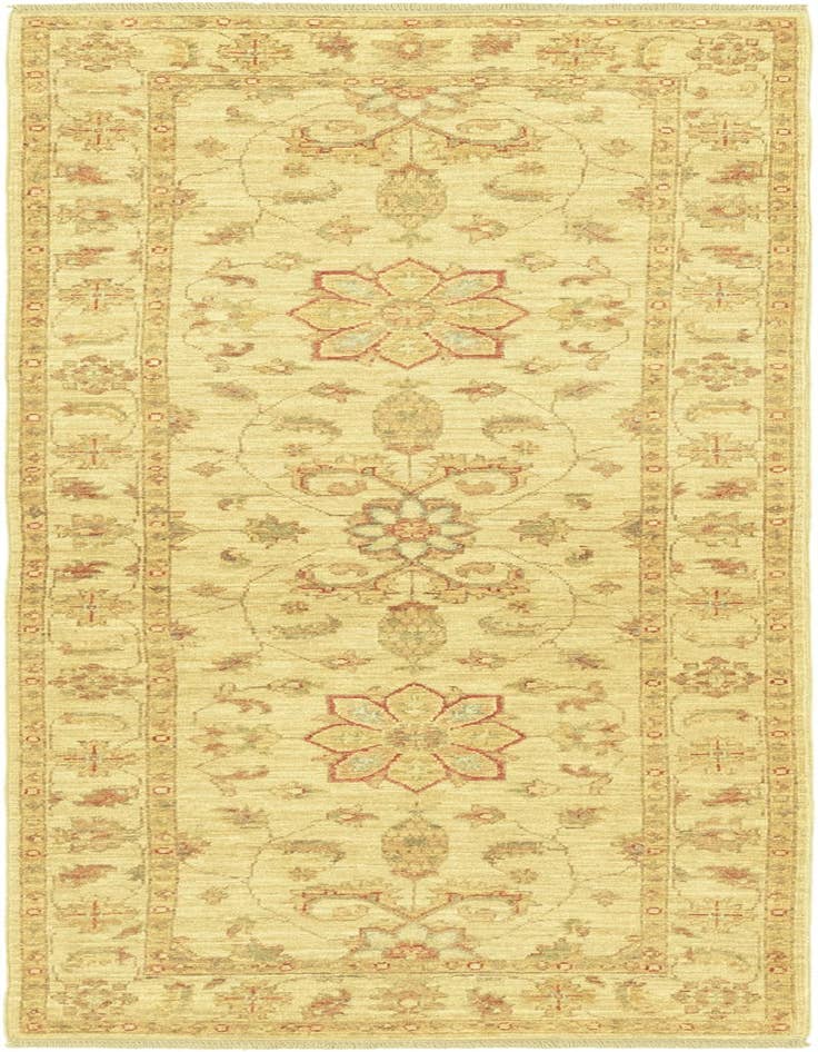 Detail image of 2' 6 x 6' 5 Hand Knotted Peshawar Ziegler Runner Rug