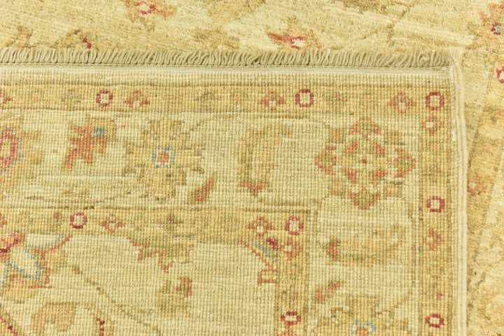 2' 6 x 6' 5 Hand Knotted Peshawar Ziegler Runner Rug