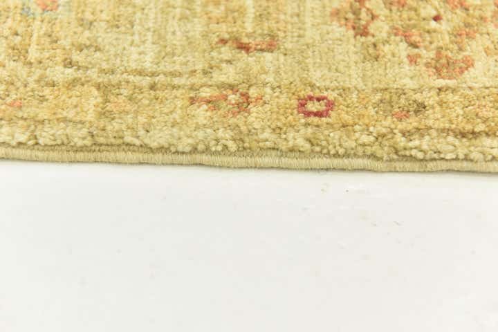 2' 6 x 6' 5 Hand Knotted Peshawar Ziegler Runner Rug