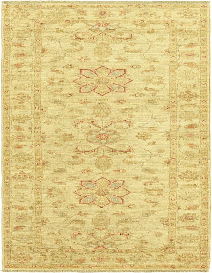 Detail image of 2' 6 x 6' 5 Hand Knotted Peshawar Ziegler Runner Rug