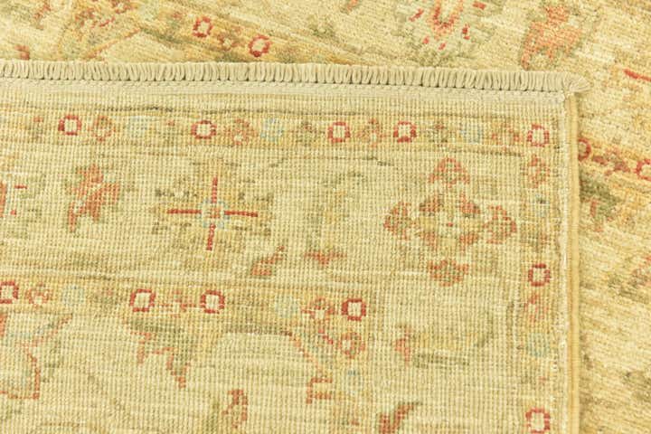 2' 6 x 6' 5 Hand Knotted Peshawar Ziegler Runner Rug