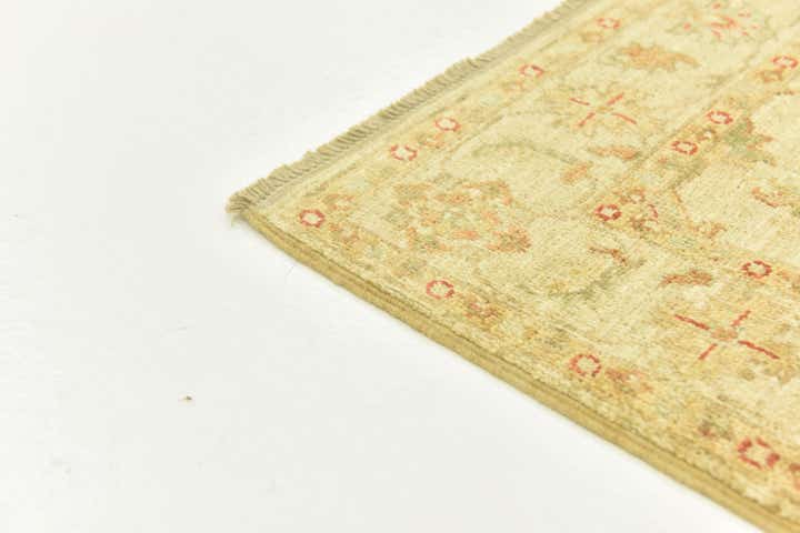 2' 6 x 6' 5 Hand Knotted Peshawar Ziegler Runner Rug