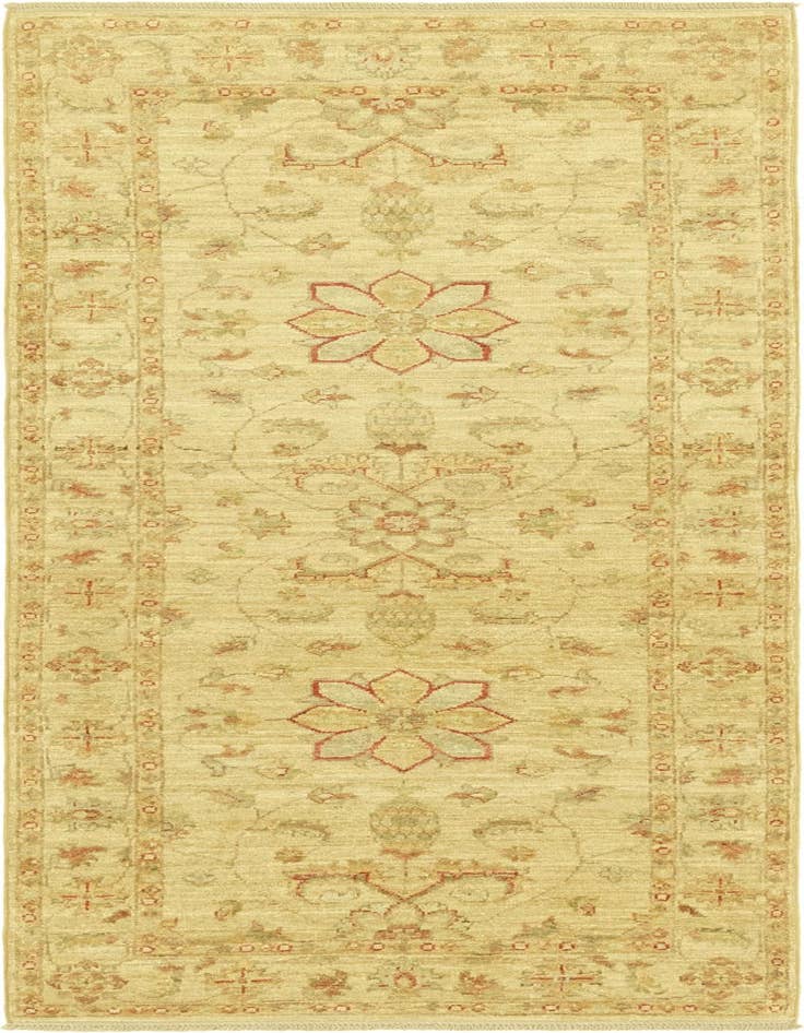 Detail image of 2' 6 x 6' 5 Hand Knotted Peshawar Ziegler Runner Rug
