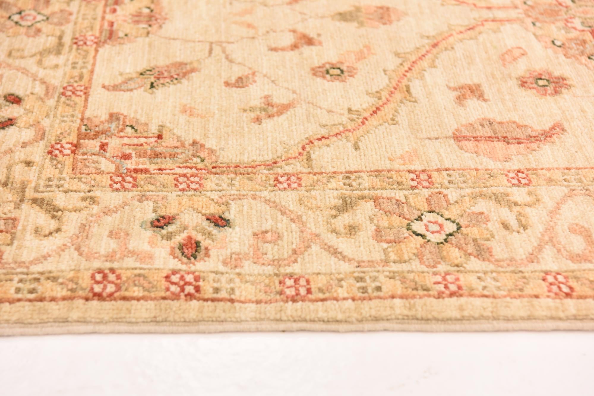 2' 7 x 16' 7 Hand Knotted Peshawar Ziegler Runner Rug