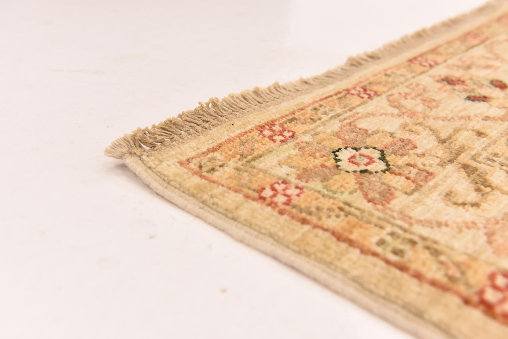 2' 7 x 16' 7 Hand Knotted Peshawar Ziegler Runner Rug