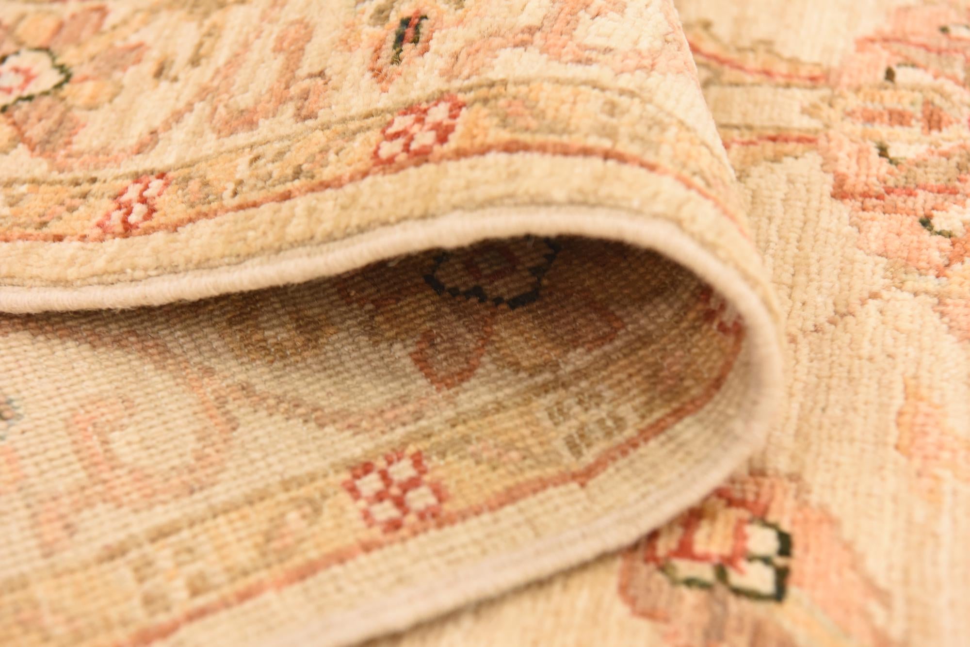 2' 7 x 16' 7 Hand Knotted Peshawar Ziegler Runner Rug