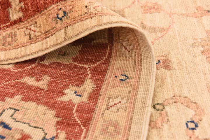 5' 6 x 19' 8 Hand Knotted Peshawar Ziegler Runner Rug