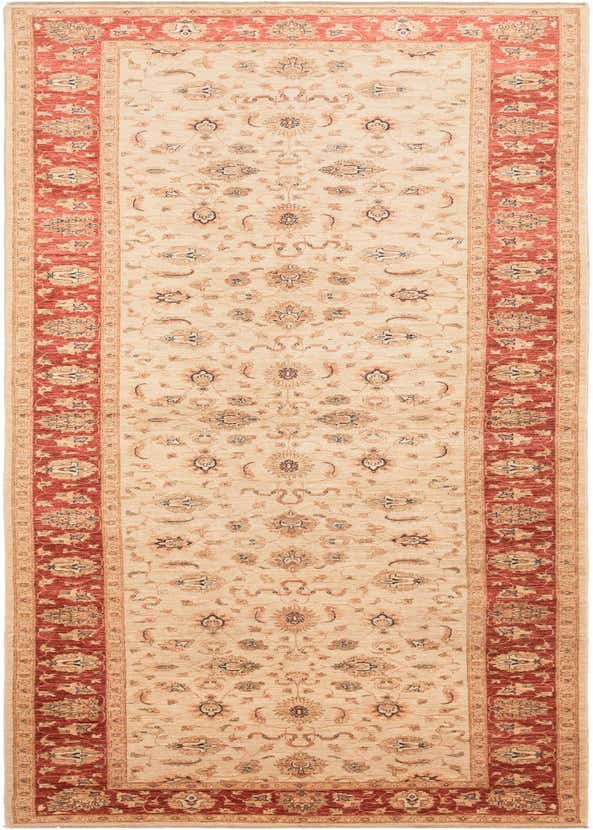5' 6 x 19' 8 Hand Knotted Peshawar Ziegler Runner Rug