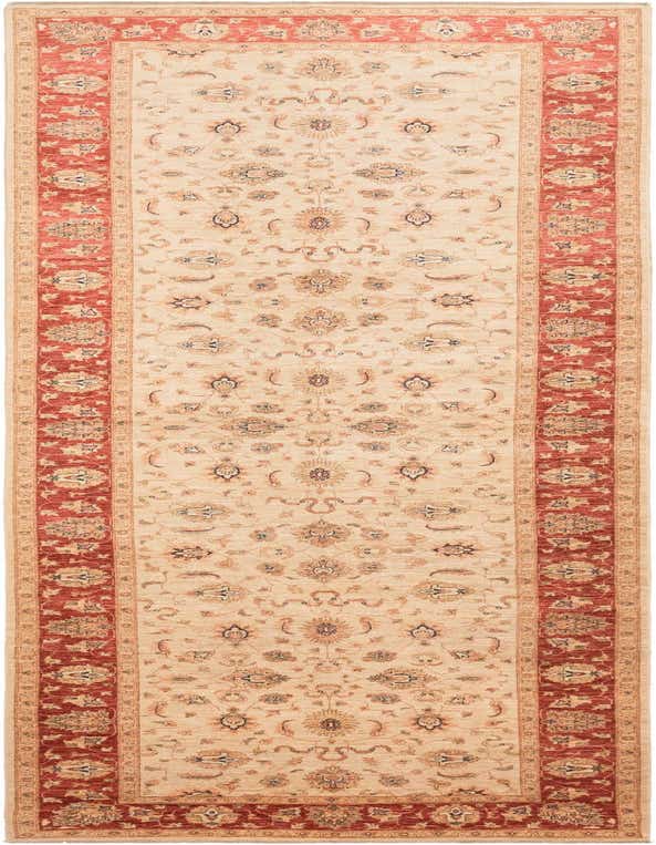 5' 6 x 19' 8 Hand Knotted Peshawar Ziegler Runner Rug