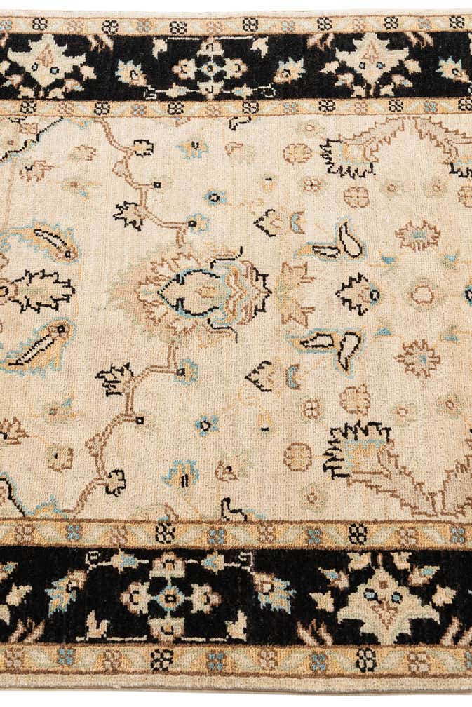 3' 3 x 17' 1 Hand Knotted Peshawar Ziegler Runner Rug