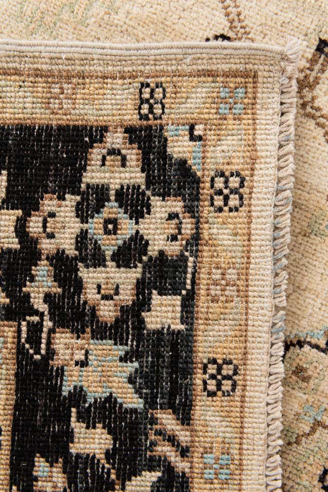 3' 3 x 17' 1 Hand Knotted Peshawar Ziegler Runner Rug