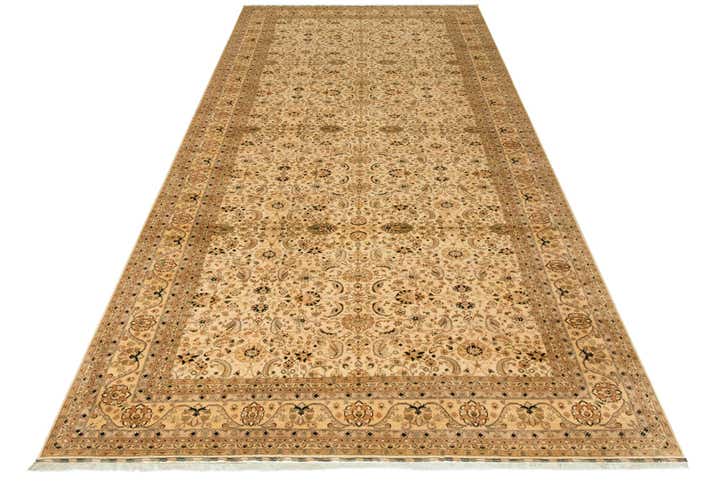 13' 3 x 26' 3 Hand Knotted Peshawar Ziegler Runner Rug