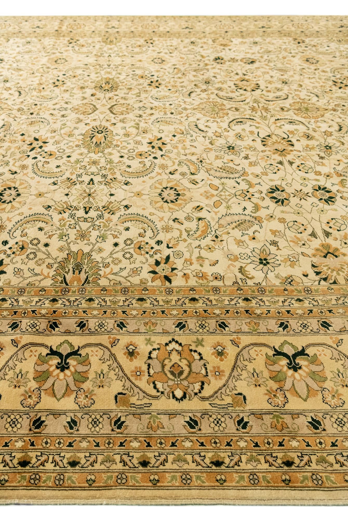 13' 3 x 26' 3 Hand Knotted Peshawar Ziegler Runner Rug