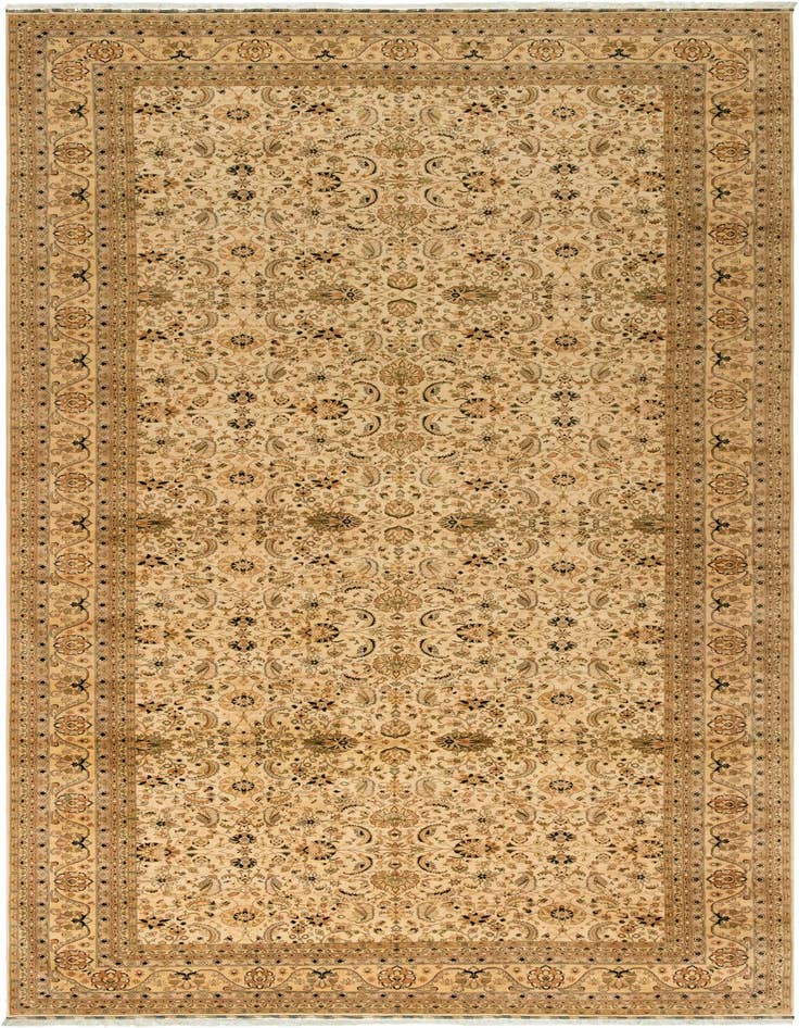 Detail image of 13' 3 x 26' 3 Hand Knotted Peshawar Ziegler Runner Rug