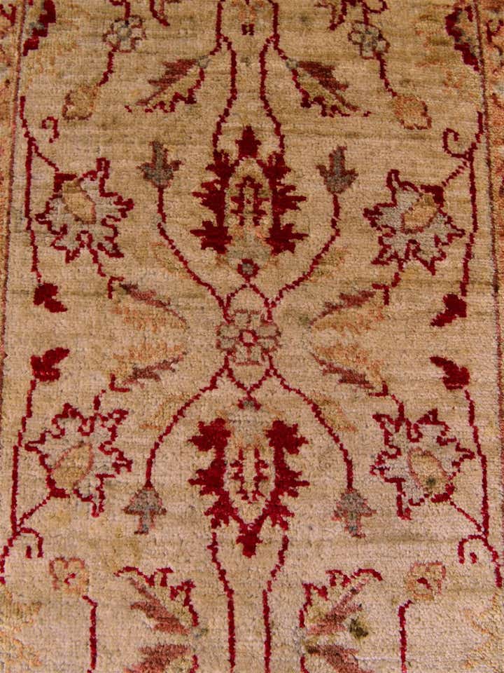 2' 10 x 11' 10 Hand Knotted Peshawar Ziegler Runner Rug