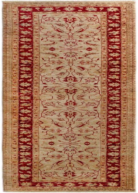 2' 10 x 11' 10 Hand Knotted Peshawar Ziegler Runner Rug