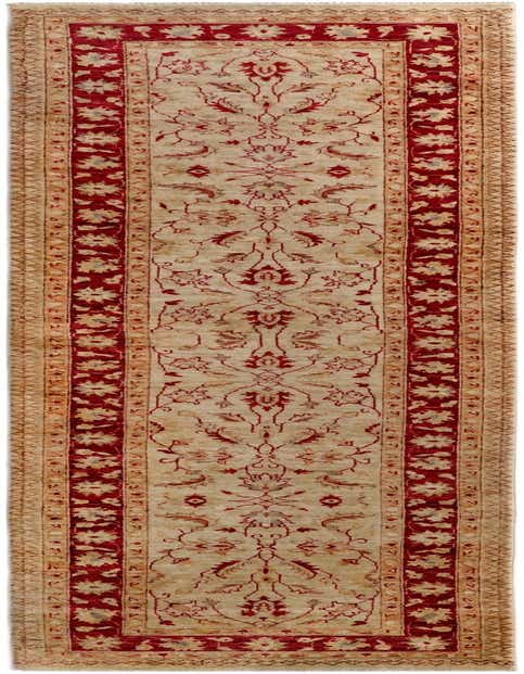 2' 10 x 11' 10 Hand Knotted Peshawar Ziegler Runner Rug