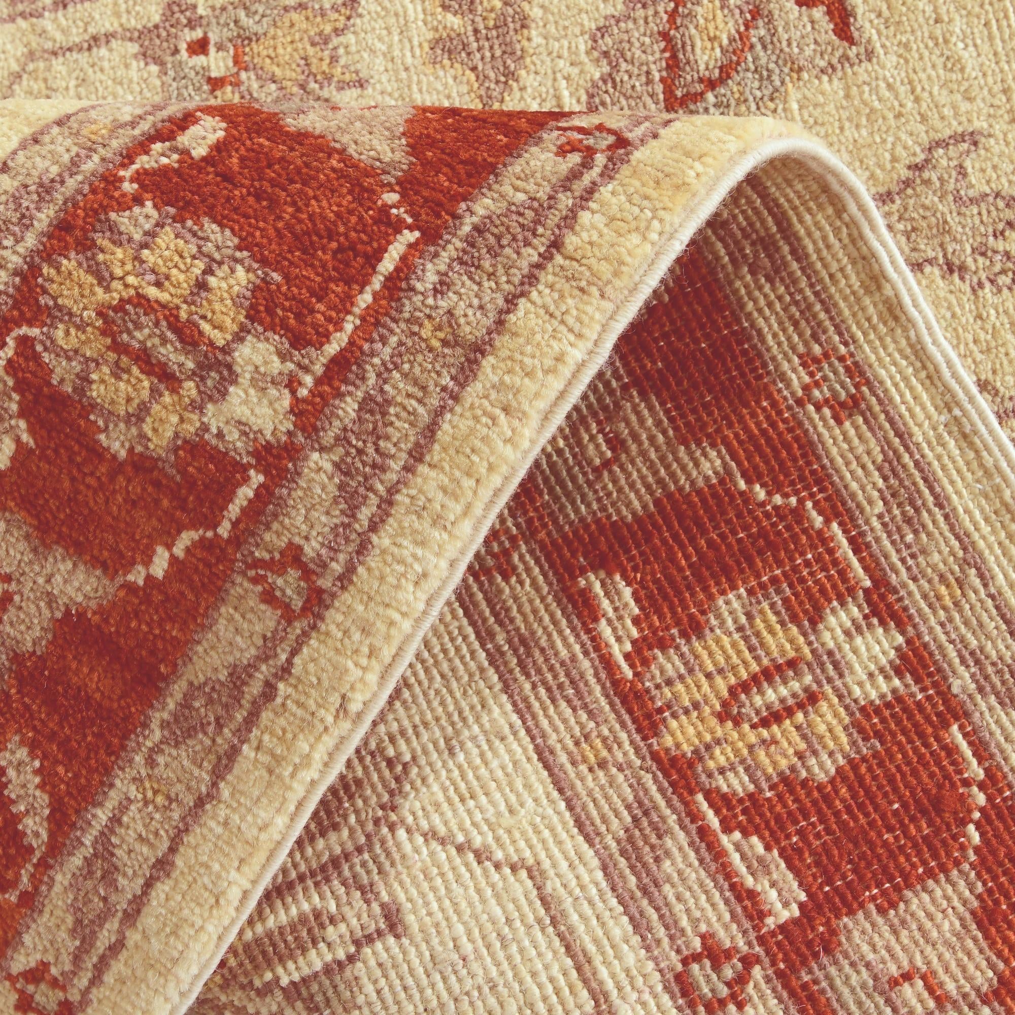 2' 8 x 9' 6 Hand Knotted Peshawar Ziegler Runner Rug