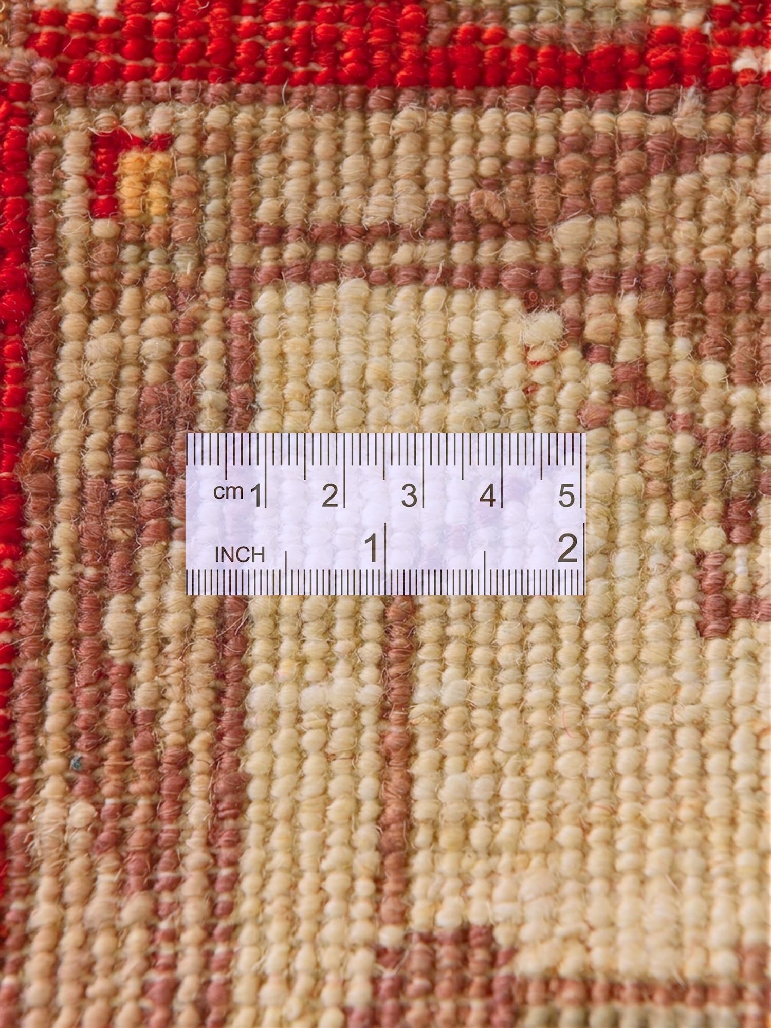 2' 8 x 9' 6 Hand Knotted Peshawar Ziegler Runner Rug