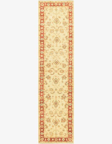 2' 7 x 11' 2 Hand Knotted Peshawar Ziegler Runner Rug