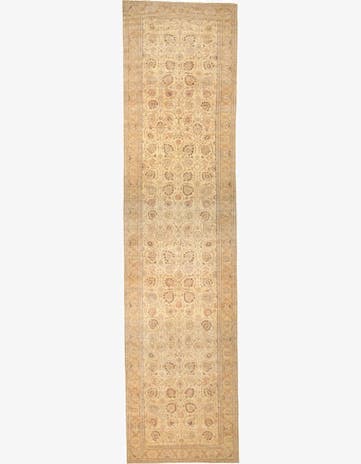 8' 3 x 32' 9 Hand Knotted Peshawar Ziegler Oriental Runner Rug