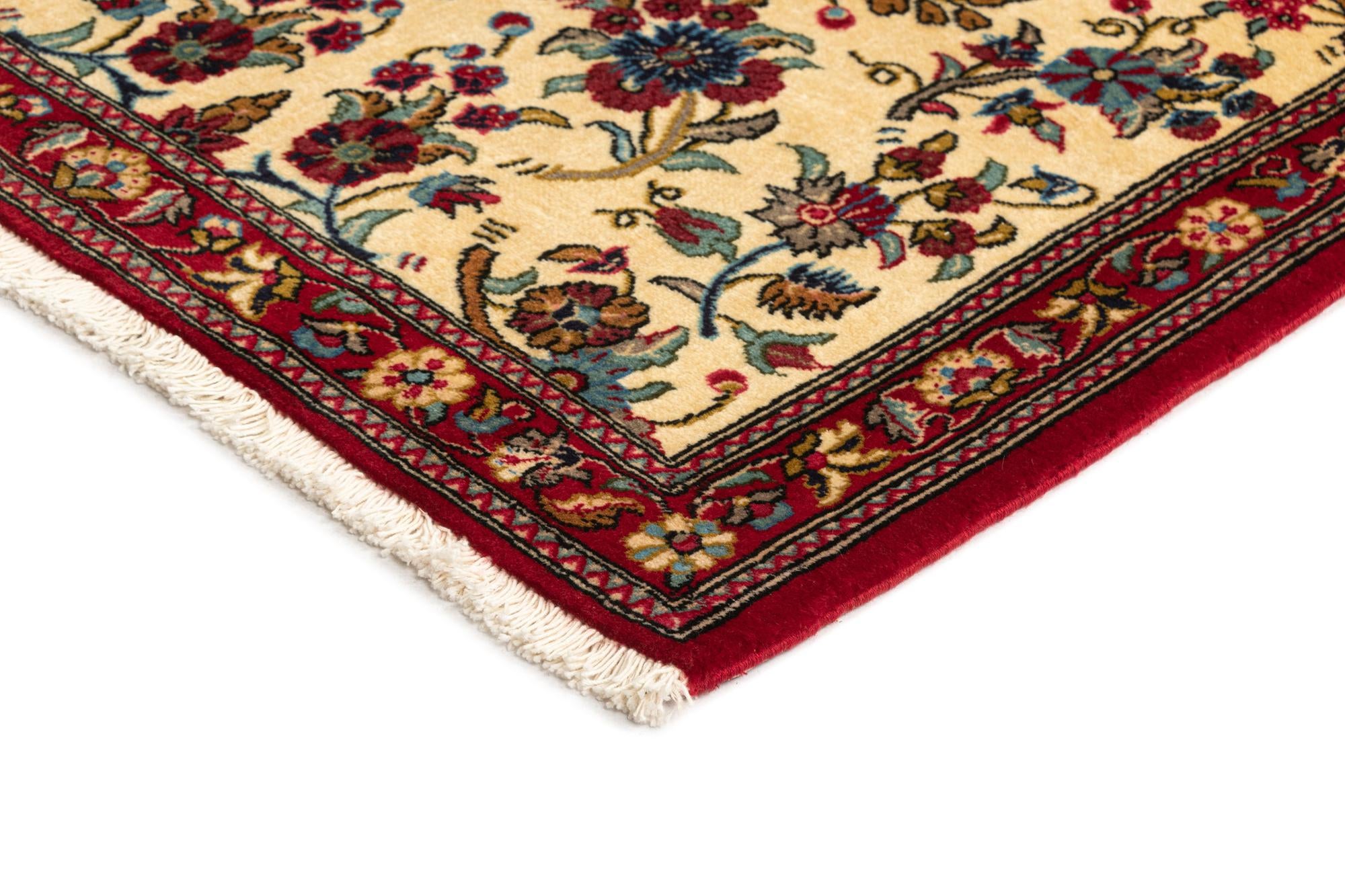 2' 8 x 6' 5 Hand Knotted Qom Persian Runner Rug