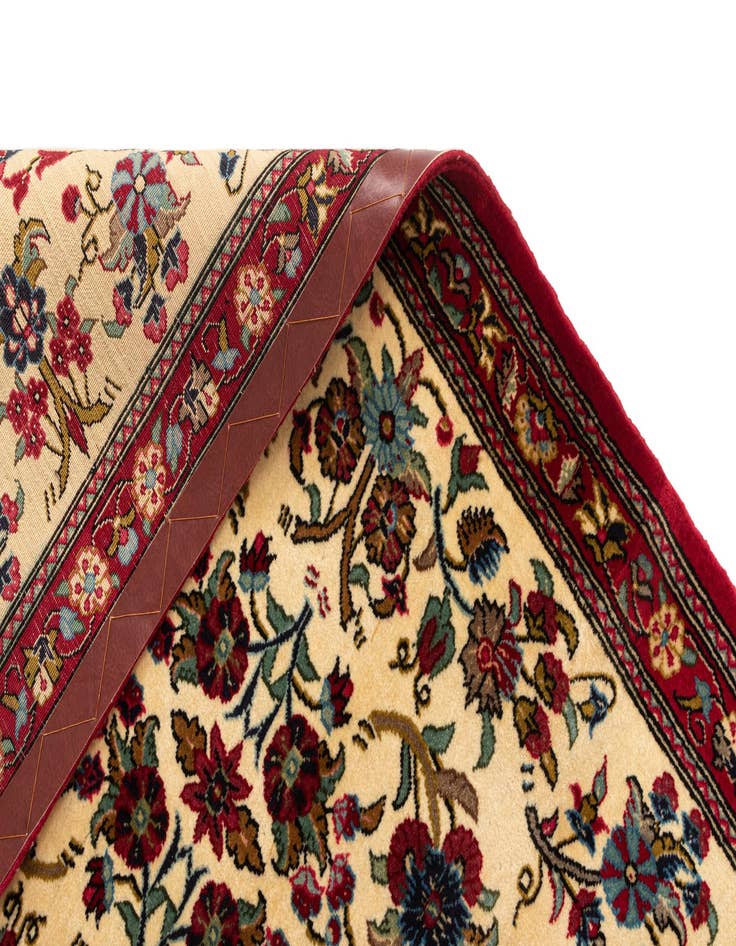 Detail image of 2' 8 x 6' 5  Hand Knotted Qom Persian Runner Rug