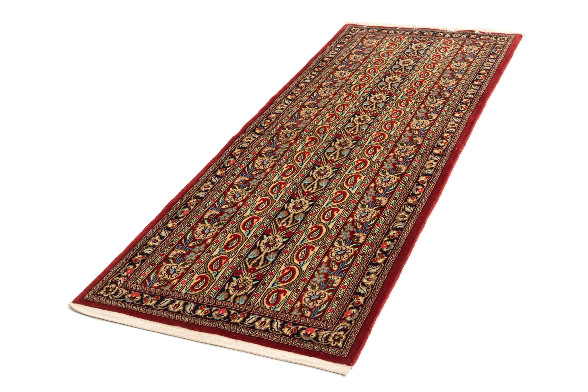 75cm x 195cm anudado a mano Qom Alfombra Persa Pasillera
