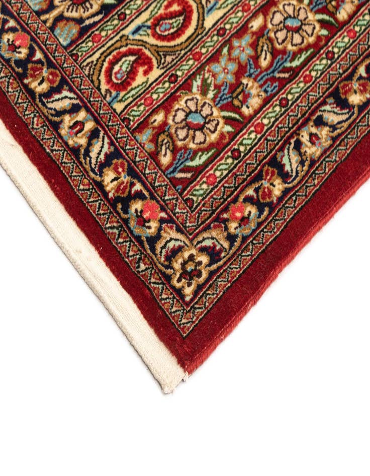 Detail image of 2' 6 x 6' 5  Hand Knotted Qom Persian Runner Rug