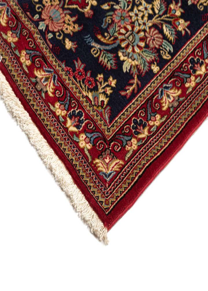 2' 10 x 13' 1 Hand Knotted Qom Persian Runner Rug