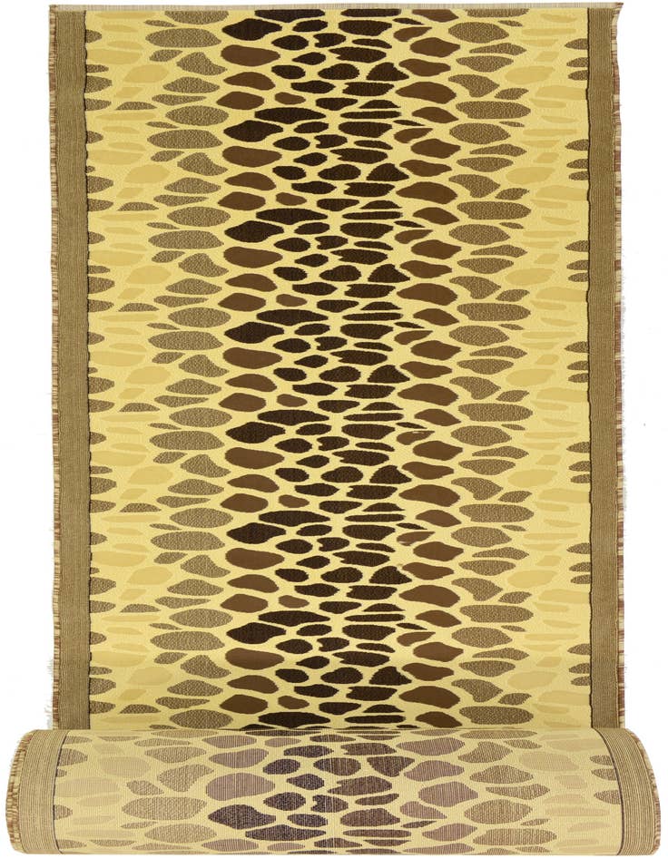Detail image of 3' 3 x 98' 5 Reproduction Gabbeh Runner Rug