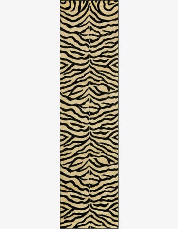 Cream Safari Runner Rug