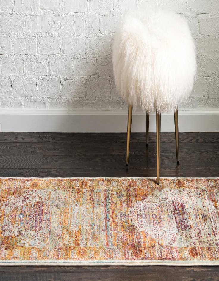 Detail image of 2' 7 x 10' Santiago Runner Rug