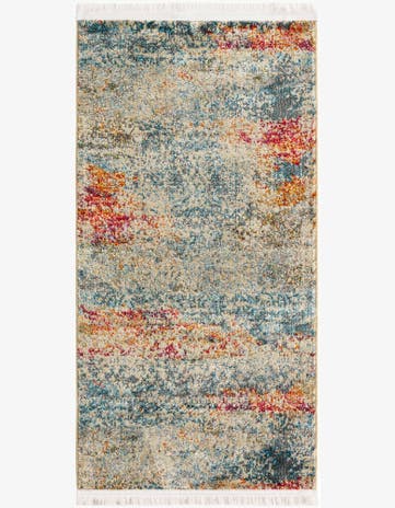Cream Santiago Runner Rug