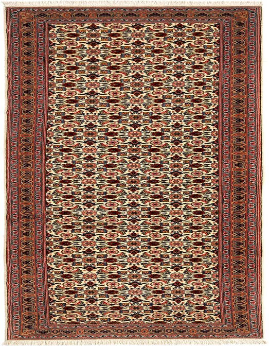Detail image of 2' 6 x 9' 9 Tabriz Mahi Wool Runner Rug