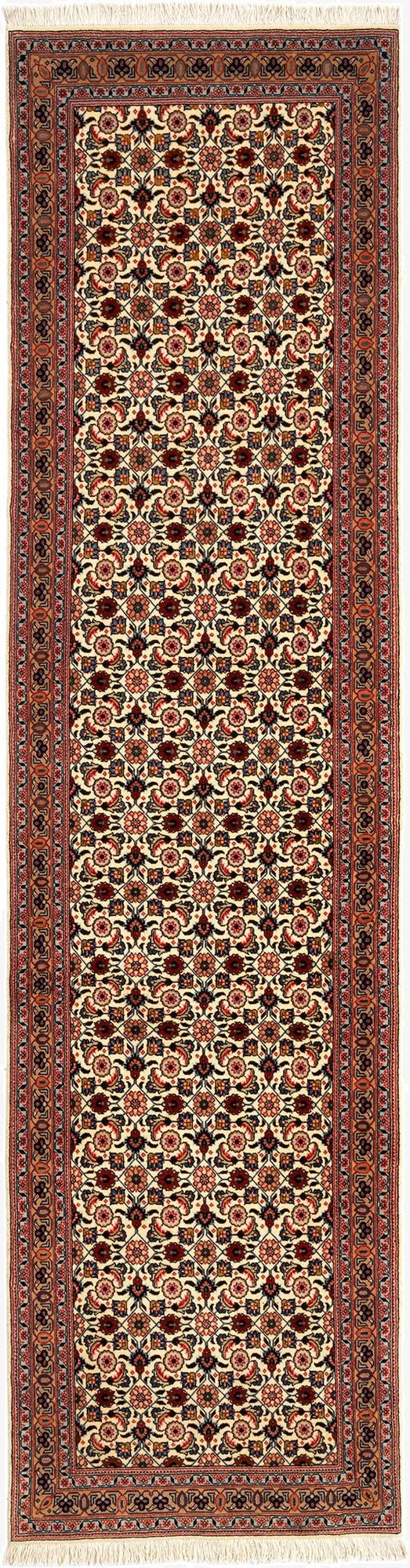 Primary image 2' 6 x 9' 9 Tabriz Mahi Wool Runner Rug