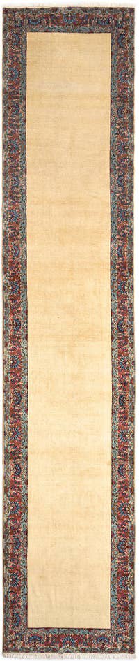 Detail image of 3' 11 x 18' 8 Tabriz Wool Runner Rug