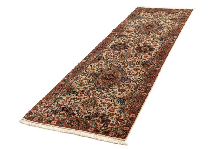 Detail image of 2' 11 x 10' Tabriz Runner Rug
