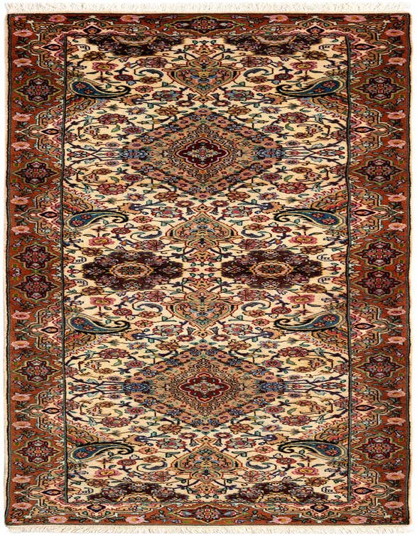 Detail image of 2' 11 x 10' Tabriz Runner Rug