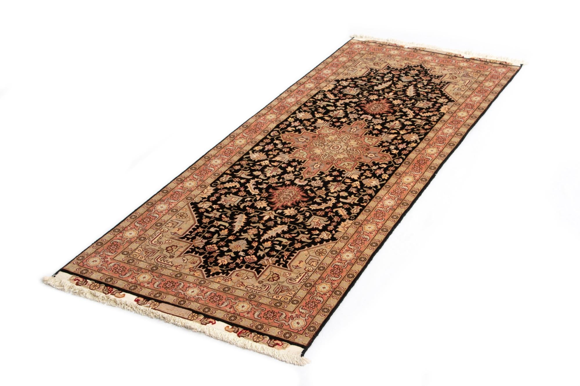 2' 8 x 7' 2 Tabriz Runner Rug