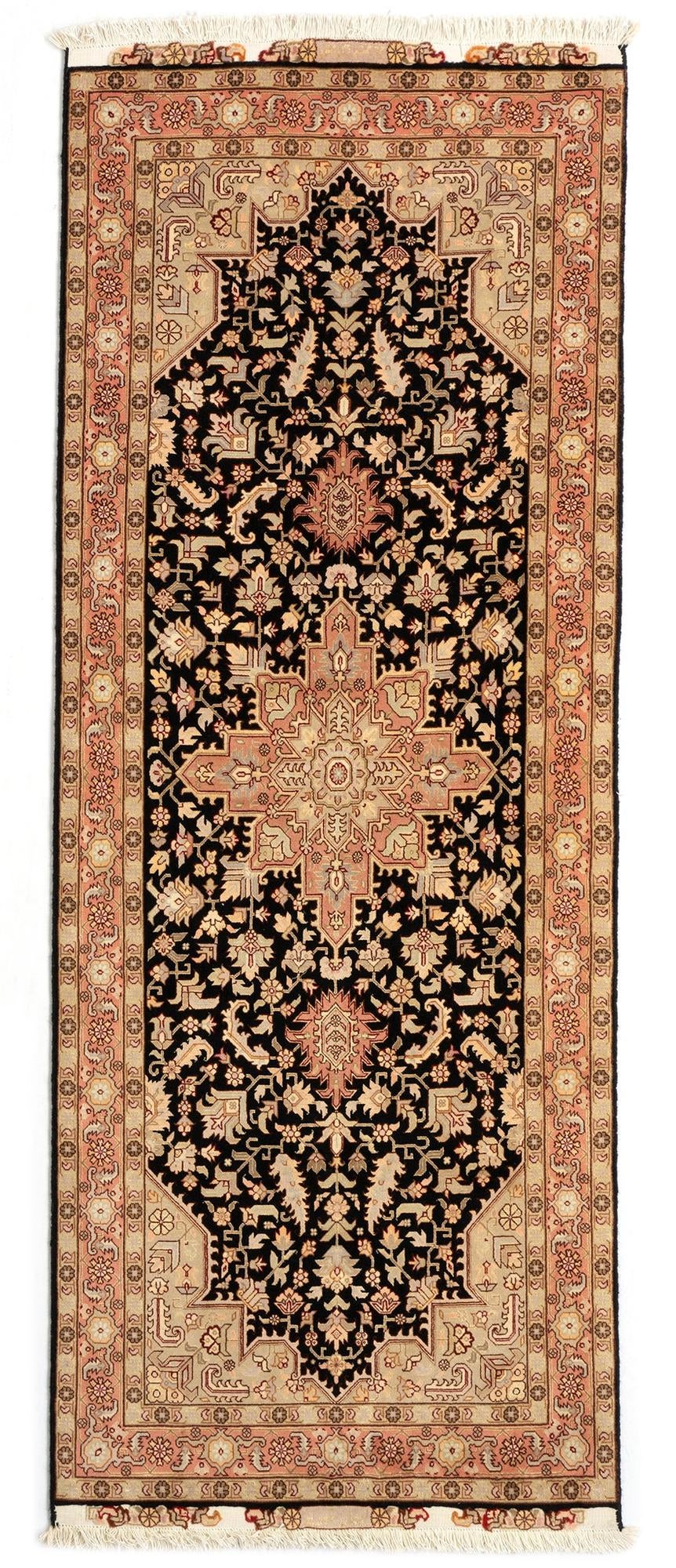 2' 8 x 7' 2 Tabriz Runner Rug