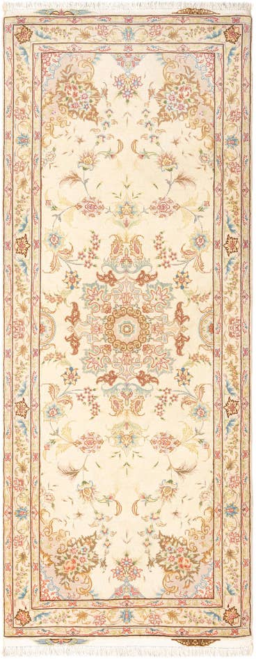 Detail image of 2' 8 x 6' 8 Tabriz Runner Rug