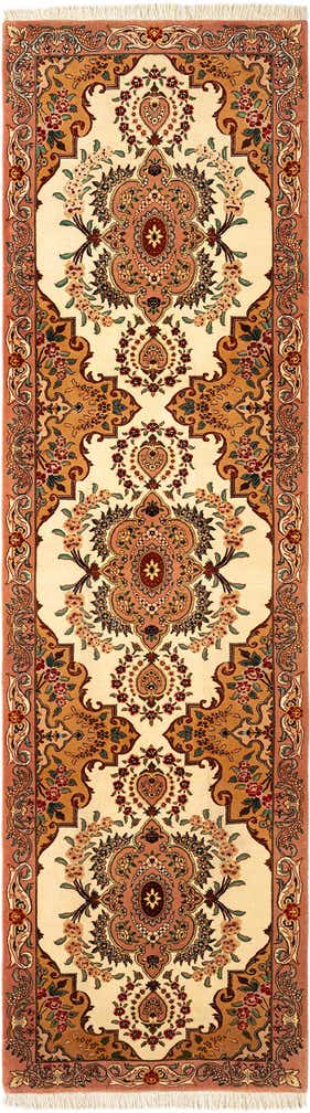 2' 10 x 9' 9 Tabriz Runner Rug