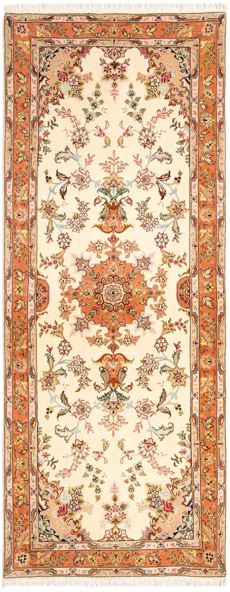 2' 8 x 6' 8 Tabriz Runner Rug