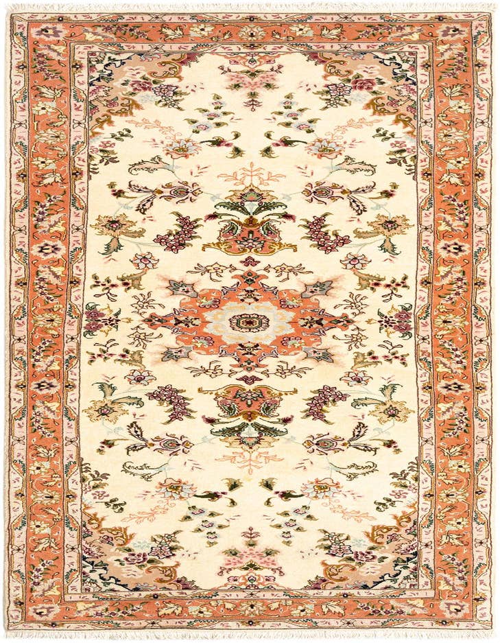 Detail image of 2' 8 x 7' Tabriz Runner Rug