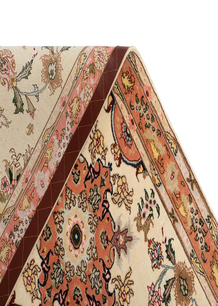 2' 7 x 7' 2 Tabriz Runner Rug