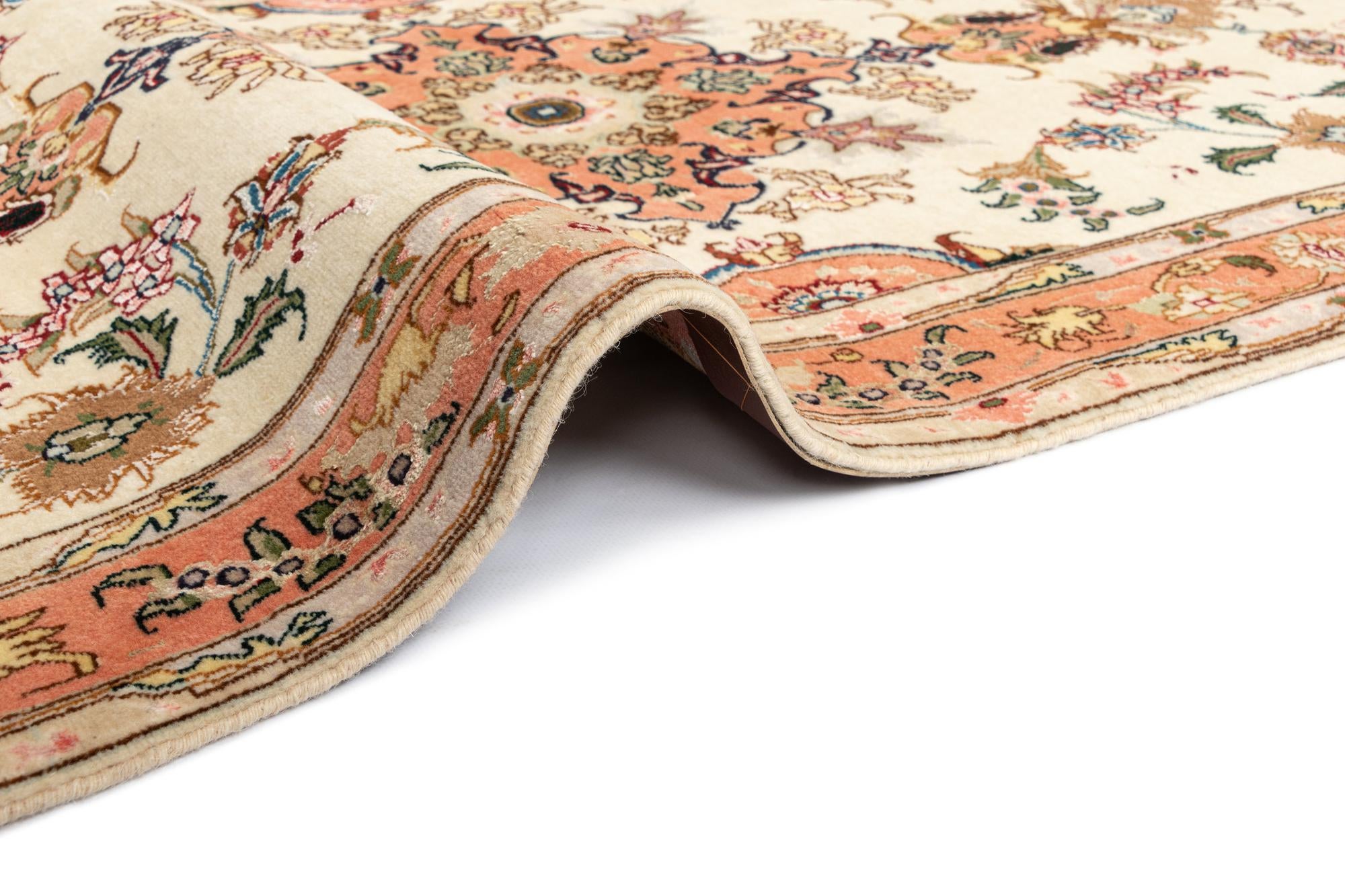 2' 7 x 7' 2 Tabriz Runner Rug