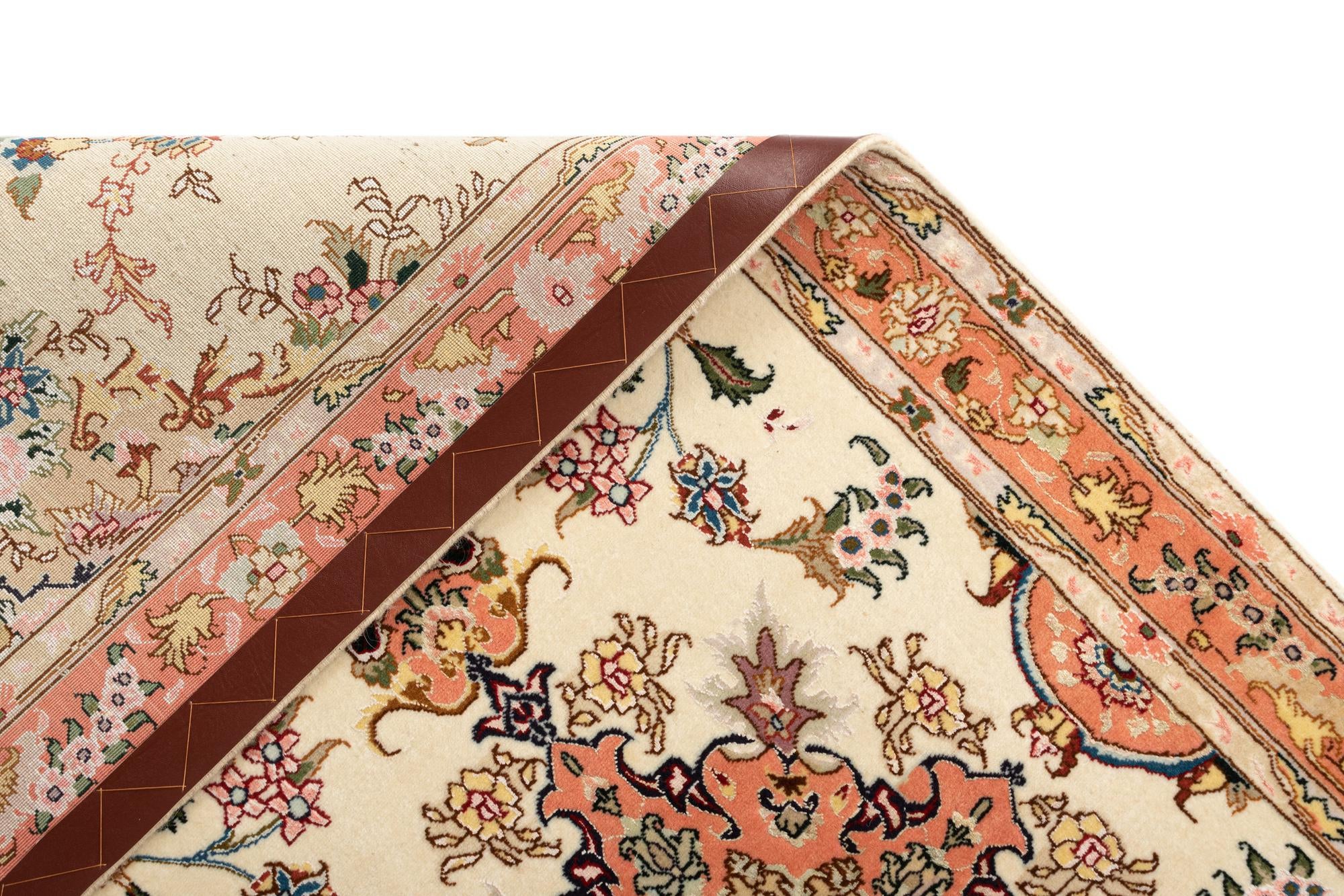 2' 7 x 7' 2 Tabriz Runner Rug