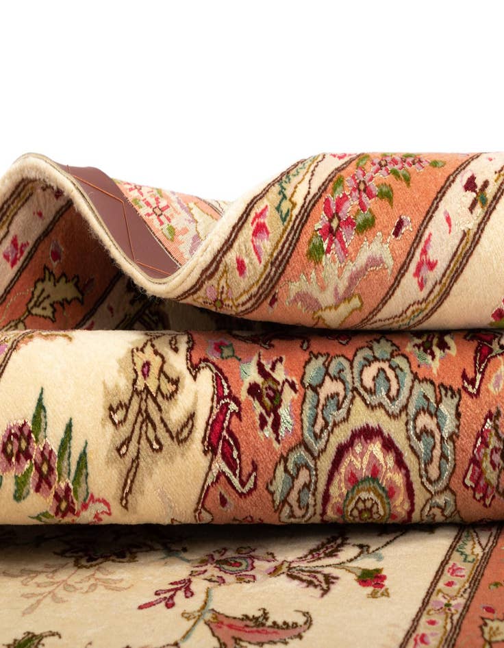 Detail image of 2' 8 x 7' Tabriz Runner Rug