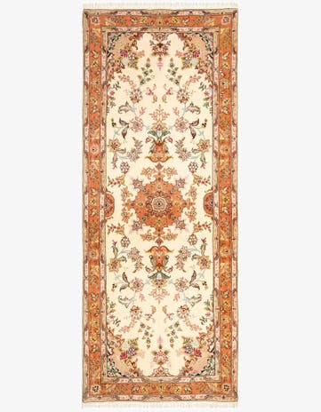 2' 8 x 6' 8 Tabriz Runner Rug